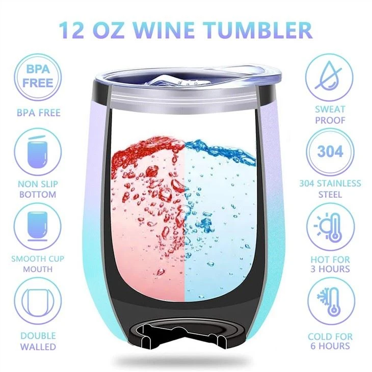 Double Wall Insulated Wine Tumbler